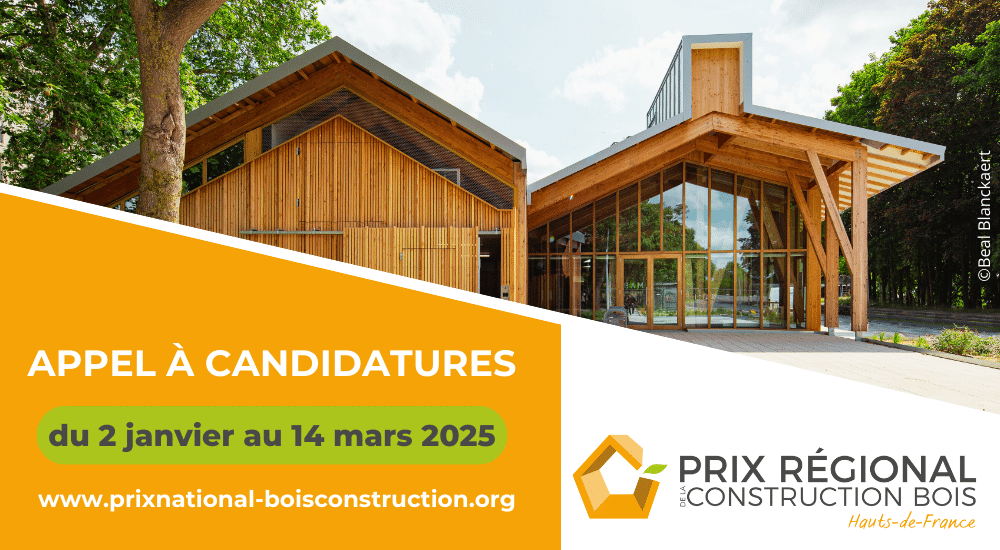 Appel à candidatures – Prix Régional de la Construction Bois 2025